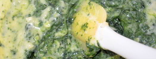 суфле со шпинатом и пармезаном. Шаг 10