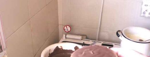 суфле в шоколадных стаканчиках. Шаг 24