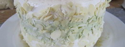 торт-суфле мята с земляникой. Шаг 25