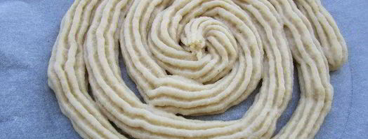 торт-суфле мята с земляникой. Шаг 7