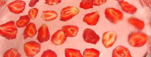 торт-суфле с клубникой. Шаг 6