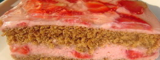 торт-суфле с клубникой. Шаг 8