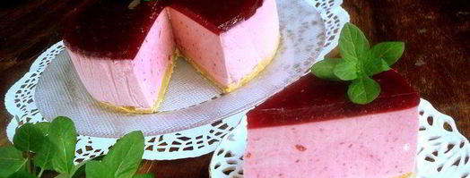 торт-суфле с малиной. Шаг 11