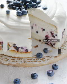 Торт-суфле с ягодами