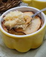 Творожно-яблочное суфле