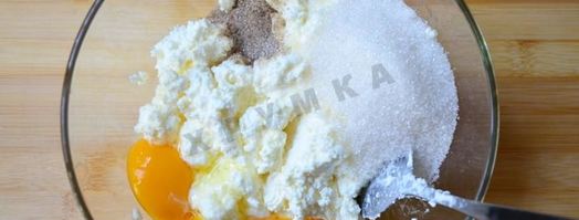 творожное суфле с черникой. Шаг 2