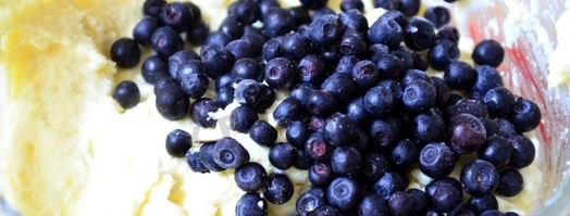 творожное суфле с черникой. Шаг 6