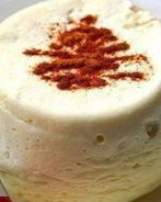 Творожное суфле с фруктами