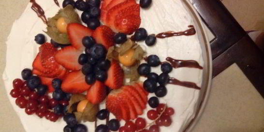 Творожный торт-суфле