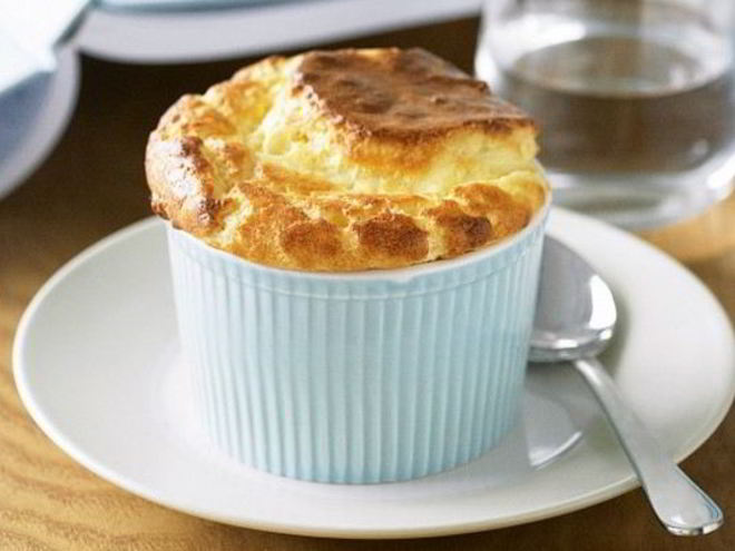 Рецепт воздушного сырного суфле в духовке