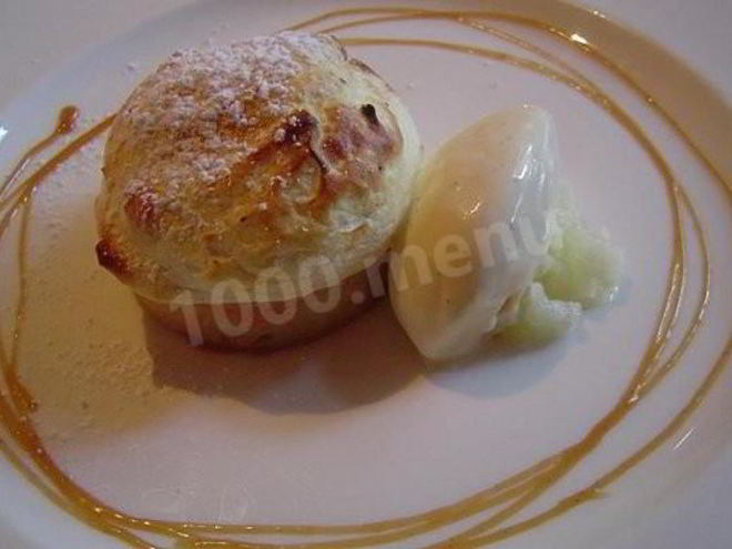 Рецепт яблочного суфле быстро и вкусно