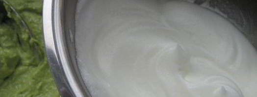 запеченная свинина с суфле из зеленого горошка бабочки прилетели. Шаг 12