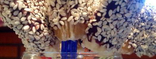 свежие фрукты в шоколаде и кунжуте. Шаг 4