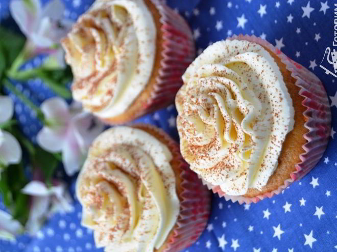 Рецепт капкейков тирамису