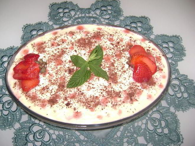 Рецепт клубничного тирамису