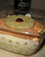 Тирамису Ананасы в шампанском