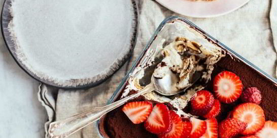 Тирамису клубничный