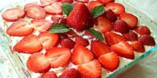 Тирамису с клубникой