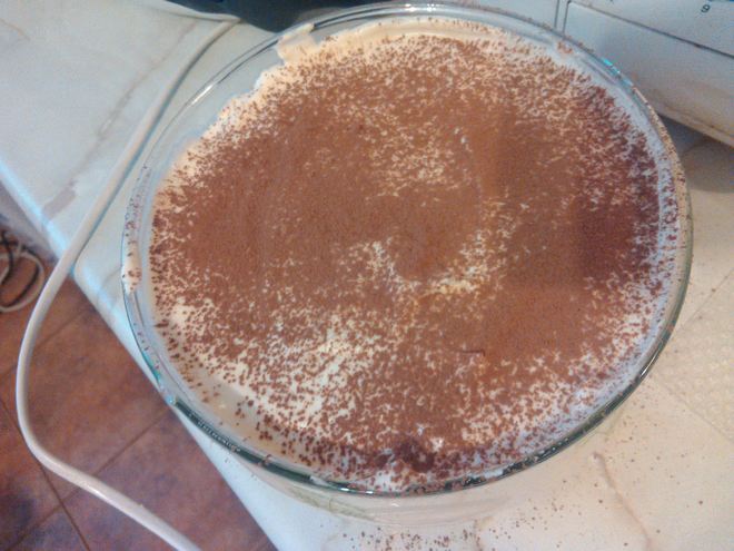 Рецепт тирамису со сливками