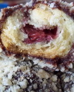 Трюфеля вишнево-лимонные в шоколадной помадке