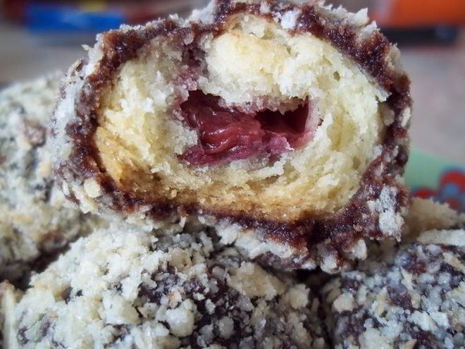 Рецепт трюфелей вишнево-лимонные в шоколадной помадке