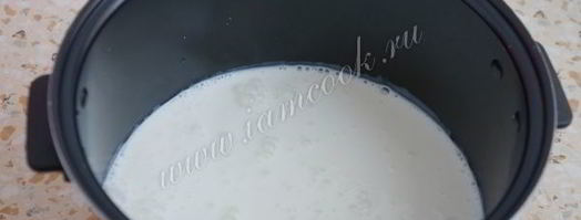 творог из кефира в мультиварке. Шаг 4