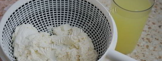 творог из кефира в мультиварке. Шаг 7