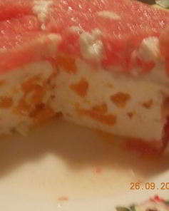 Творожно-цитрусовый десерт