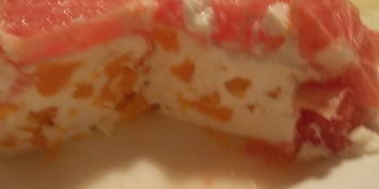 Творожно-цитрусовый десерт