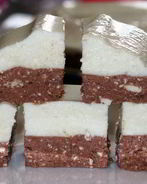 Ванильно-шоколадное желе на десерт