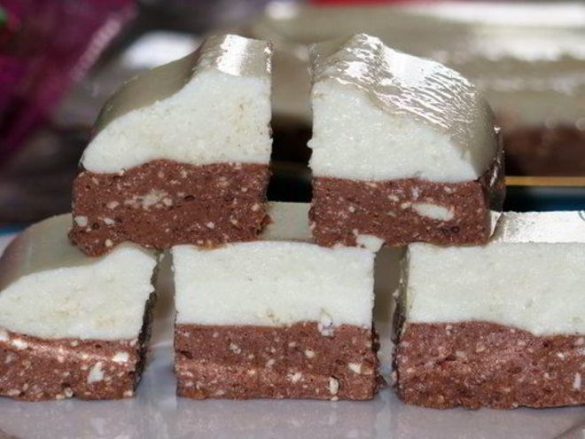 Рецепт ванильно-шоколадного желе на десерт