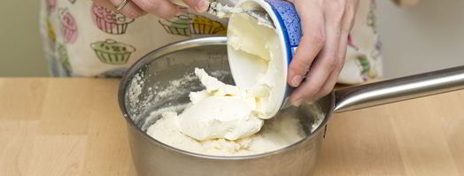 ванильные манные пудинги. Шаг 2