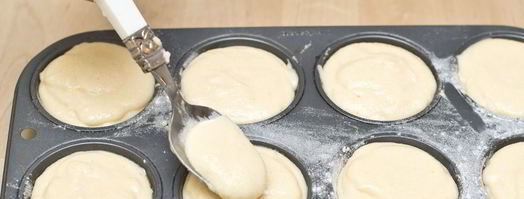 ванильные манные пудинги. Шаг 5