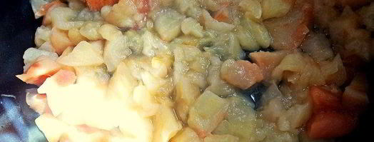 яблочное пюре со сгущенкой. Шаг 4