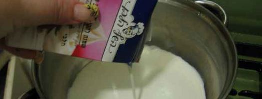 эгроль с персиками и шоколадным соусом. Шаг 36