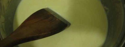 эгроль с персиками и шоколадным соусом. Шаг 47