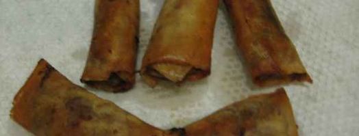 эгроль с персиками и шоколадным соусом. Шаг 53