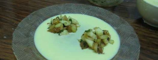 эгроль с персиками и шоколадным соусом. Шаг 58