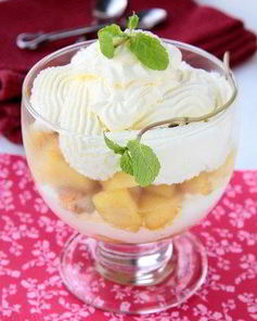 Жареные груши и айва с мандариновой цедрой