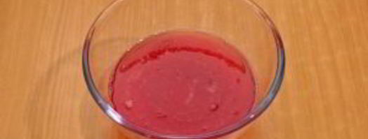 желе бело-розовое. Шаг 3