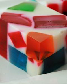 Желе-десерт Разбитое стекло