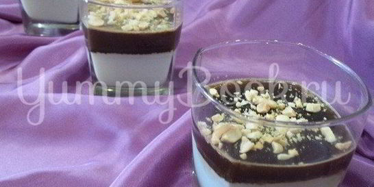 Желе молочно-кофейное