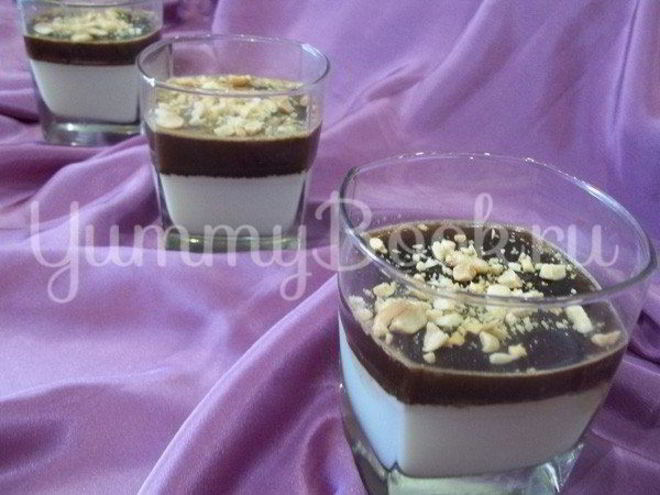 Рецепт желе молочно-кофейное