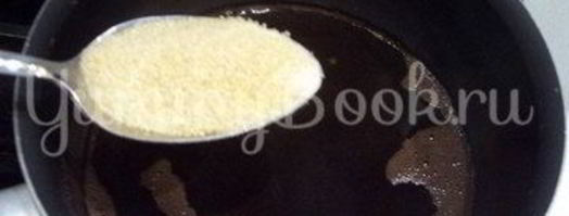 желе молочно-кофейное. Шаг 5