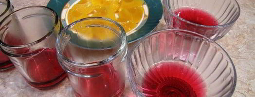 желе с консервированными персиками. Шаг 5