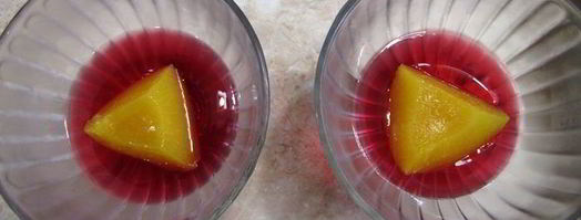 желе с консервированными персиками. Шаг 6