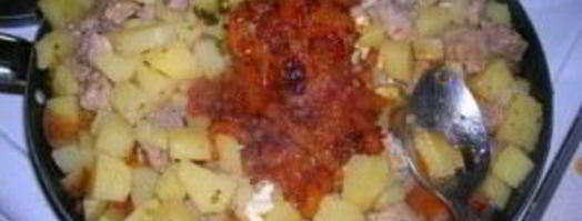 азу по-татарски. Шаг 8