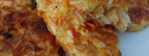 биточки из крабовых палочек. Шаг 10