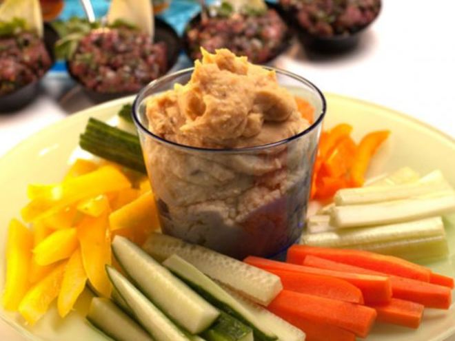 Рецепт бобовой пасты с овощами