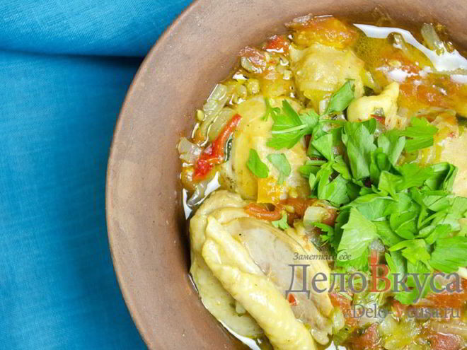Рецепт чахохбили из курицы